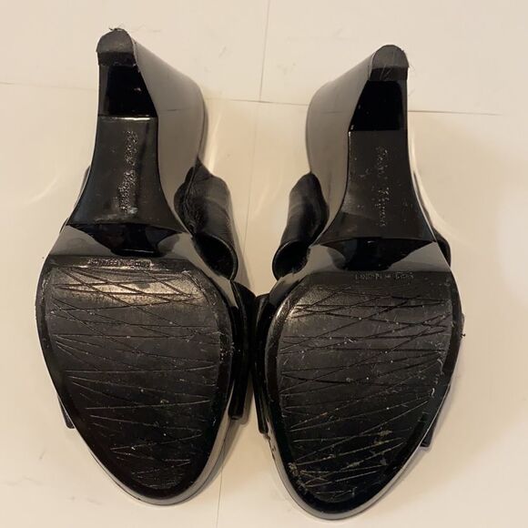 Robert Clergerie Dahra Wedge Sandal Black - Picture 5 of 7